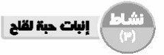 نشاط (3) إنبات حبة لقاح